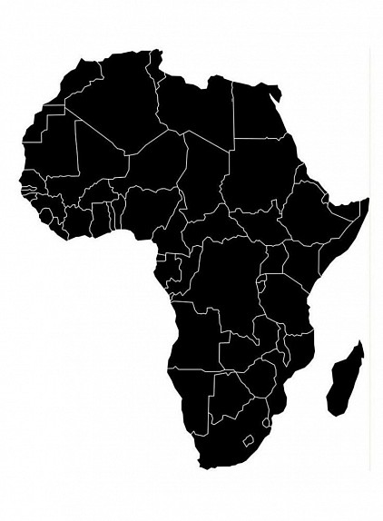 Map de Afrique